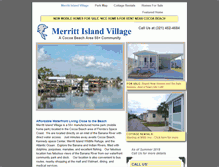 Tablet Screenshot of myislandvillage.com